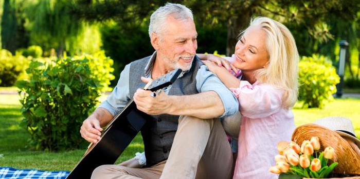 mature couple