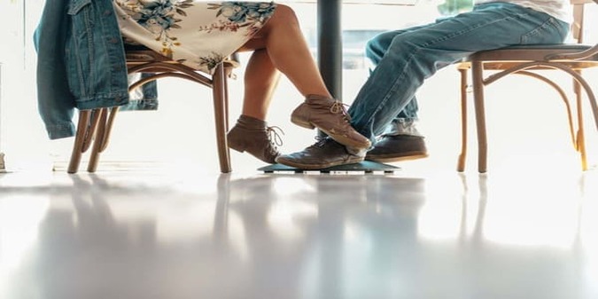 Romantic encounter with older women
