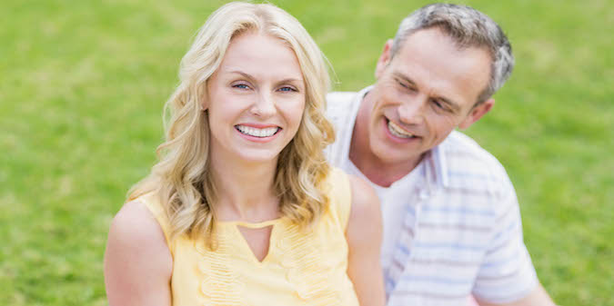 smile couple